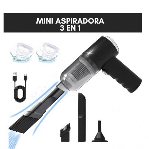MINI ASPIRADORA 3 en 1